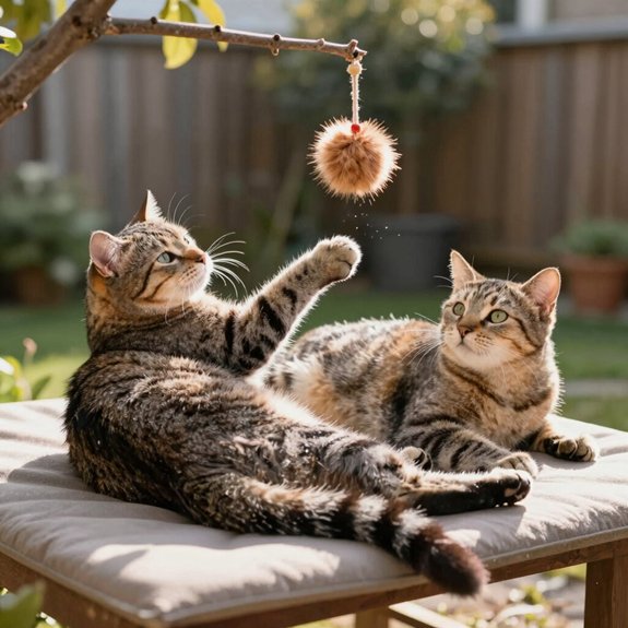 senior cat outdoor safety and enrichment
