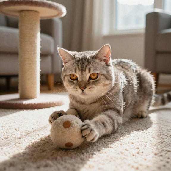 senior cats movement motivating toys