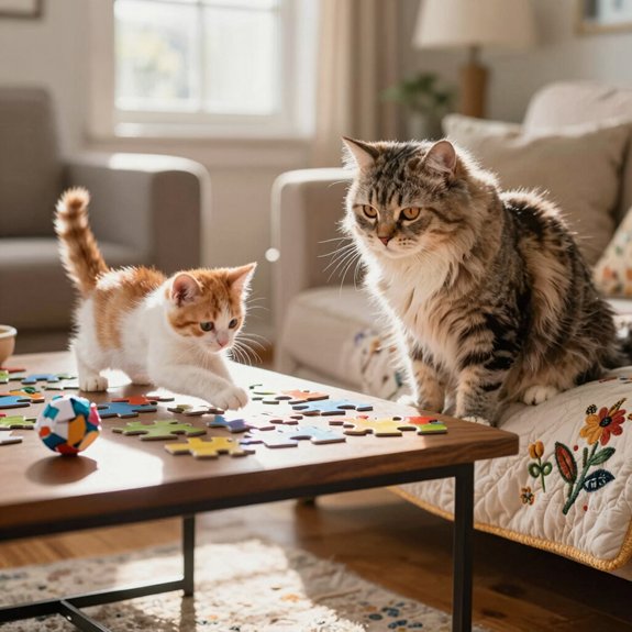 senior cats playful enrichment ideas