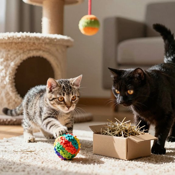 sensory cat play ideas