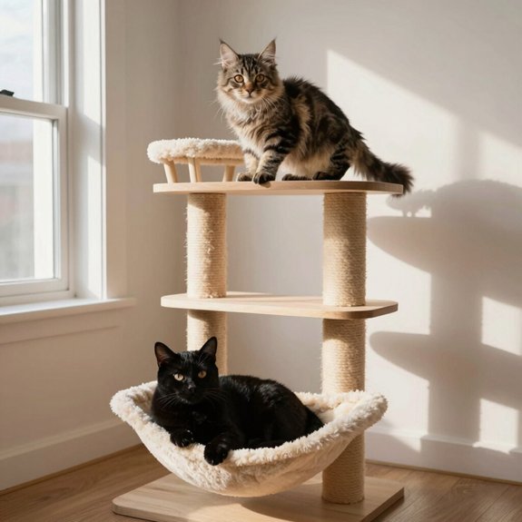 stylish durable multi use cat furniture