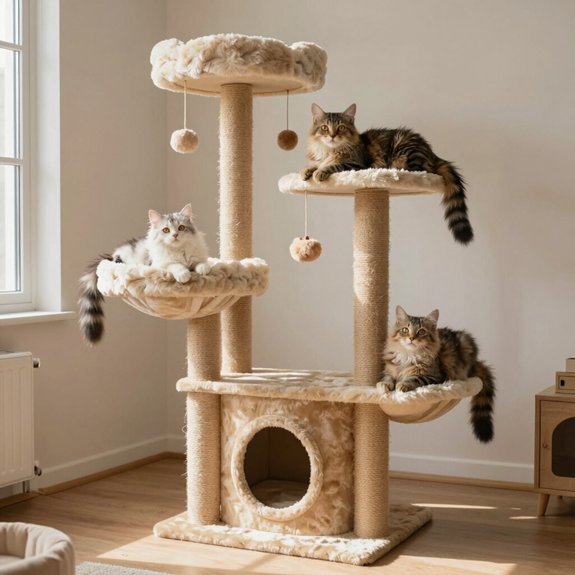 top 5 cat tree options