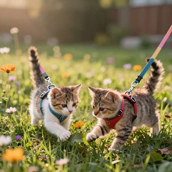 train your cat outdoor adventure harness