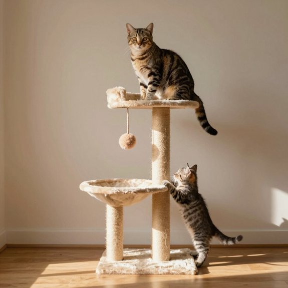 vertical cat friendly vertical playgrounds