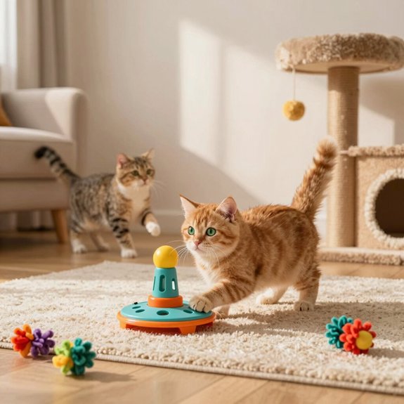 vertical climbers interactive toys cozy hideouts rotating enrichment