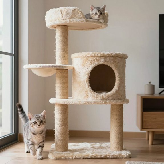 vertical space for cat engagement