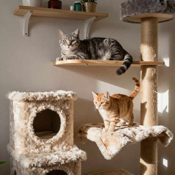 vertical spaces satisfy cats safety and play